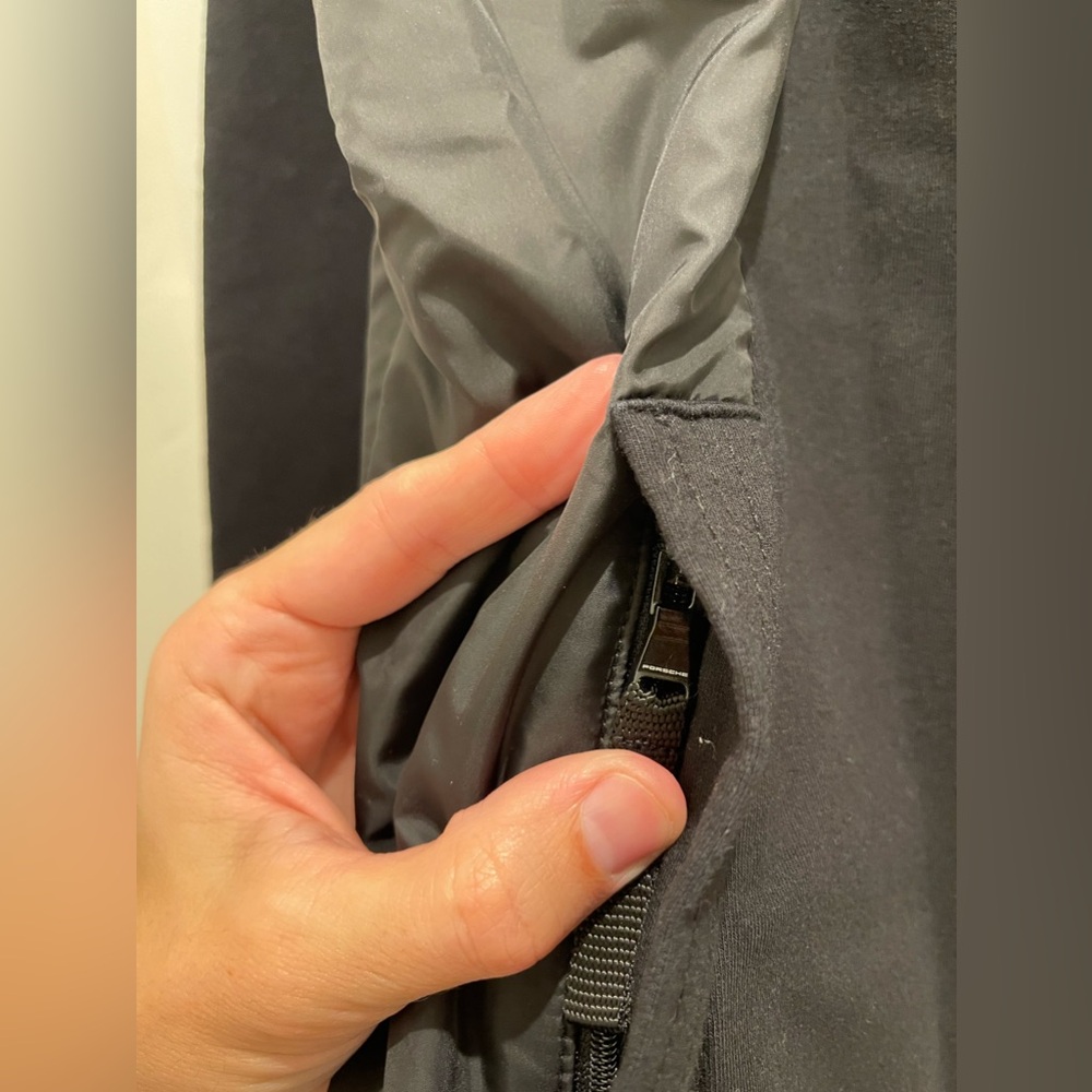 Porsche Drivers Selection Jacket Size XL Sweat Jacket Outer Shell Full Zip Black - Picture 12 of 16